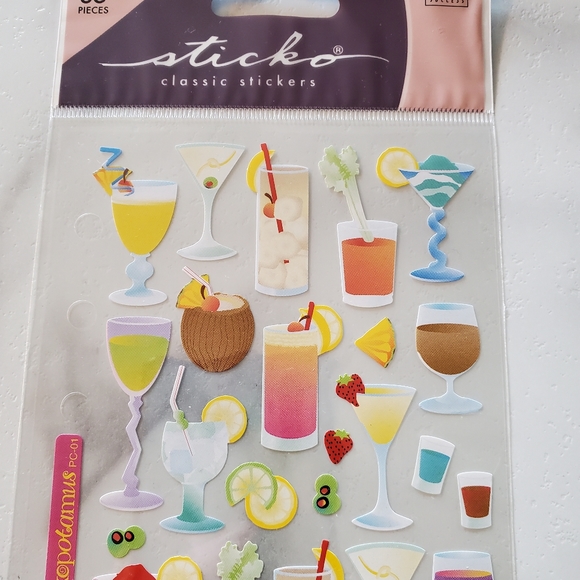 Scrapbook Stickers Lot Vacation, Get Away Summer Time - Picture 3 of 16